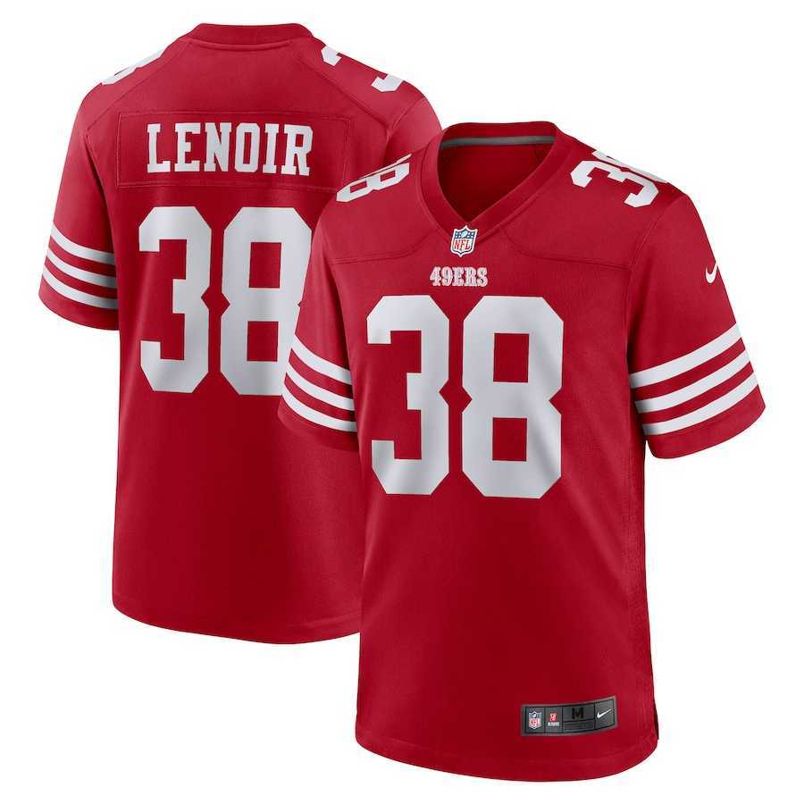 Men & Women & Youth San Francisco 49ers #38 Deommodore Lenoir 2022 Red Vapor Untouchable Limited Stitched Football Jersey